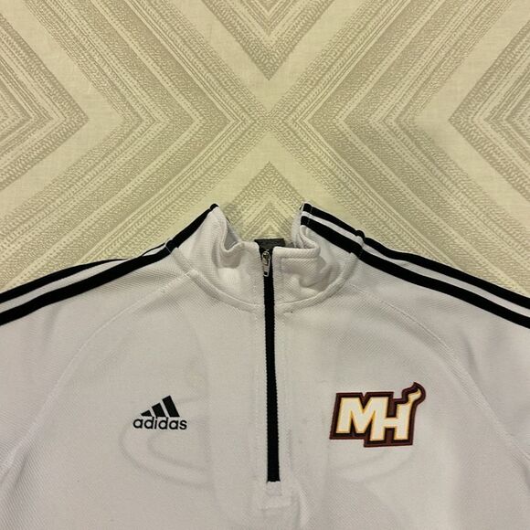 Adidas NBA Boys Miami Heat Game Time Shooting Shirt - Picture 5 of 10